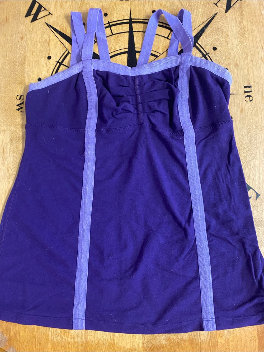 lululemon athletica Purple Tank with Lilac Trim